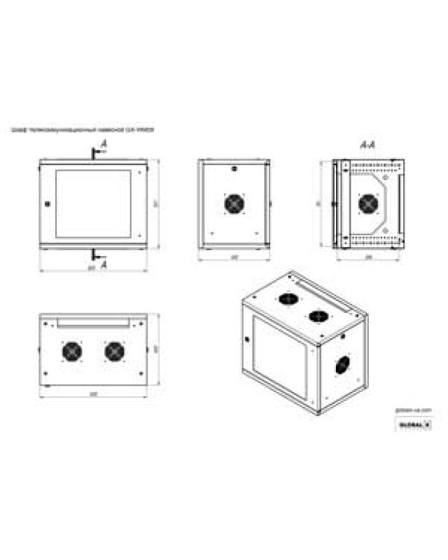 Габаритне креслення GX-WM09